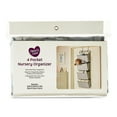 thumbnail image 4 of Parent's Choice 4 Pocket Nursery Hanging Organizer, Gray and White, 4 of 5