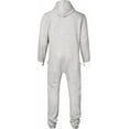 thumbnail image 2 of Juicy Trendz Unisex Adult Fleece Onesie, Hooded Jumpsuit Pajamas for Men & Women – Cozy Loungewear Grey, 2 of 7