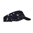 thumbnail image 3 of This Unisex Sunshade Open-Top Hat Features An Open-Top Design That Is Not Stuffy And Has A Curved Eave Galaxy Planet, 3 of 8