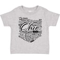 thumbnail image 3 of Inktastic Ohio Word Salad Boys or Girls Toddler T-Shirt, 3 of 5