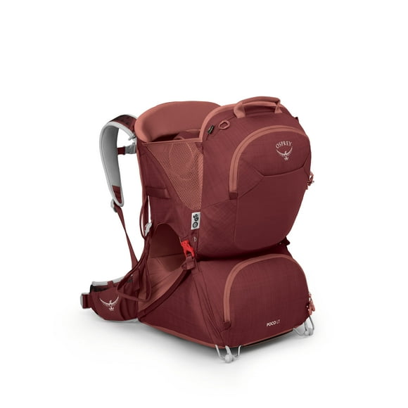Osprey Poco LT Lightweight Child Carrier Backpack, Red Mountain