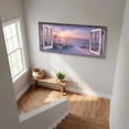 thumbnail image 7 of Ocean Beach Window Canvas Wall Art - Summer Coastal Seascape Picture Landscape Canvas Prints, Horizontal Tropical Sea Paintings Artwork for Home Decor, 7 of 7
