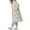 Khaki, variant on Women's Quilted Puffer Jacket Long Coats Zip Up BaggyOuterwear with Pockets