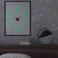 thumbnail image 6 of VALSEEL Wall Decor Frameless Large DIY Wall Mute Clock Frameless Mirror Wall Clock for Living Room Home Office Decoration Stickers 60CM Wall Art, 6 of 6