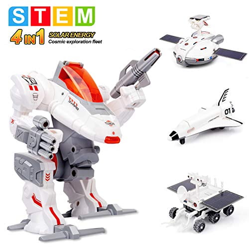 Sillbird Stem 4In1 Solar Science Robot Kit For Kids, Educational Space