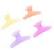 thumbnail image 1 of Pinza para el Cabello Ecomeon Mariposa Clips de Garra 12 Piezas Transparente, 1 of 6
