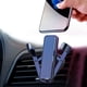 thumbnail image 1 of Nueva estructura ligera de aleación de aluminio con barra vertical para teléfono con navegación para automóvil, sin obstrucciones, teléfono súper silencioso con clip y soporte para teléfono., 1 of 8