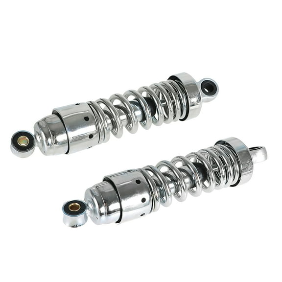 2pcs 10.75 Inch Shock Absorbers Suspension Rear Chrome Fit for Honda CMX250 CMX250C 1986-2014, Shadow 1100 VT1100C