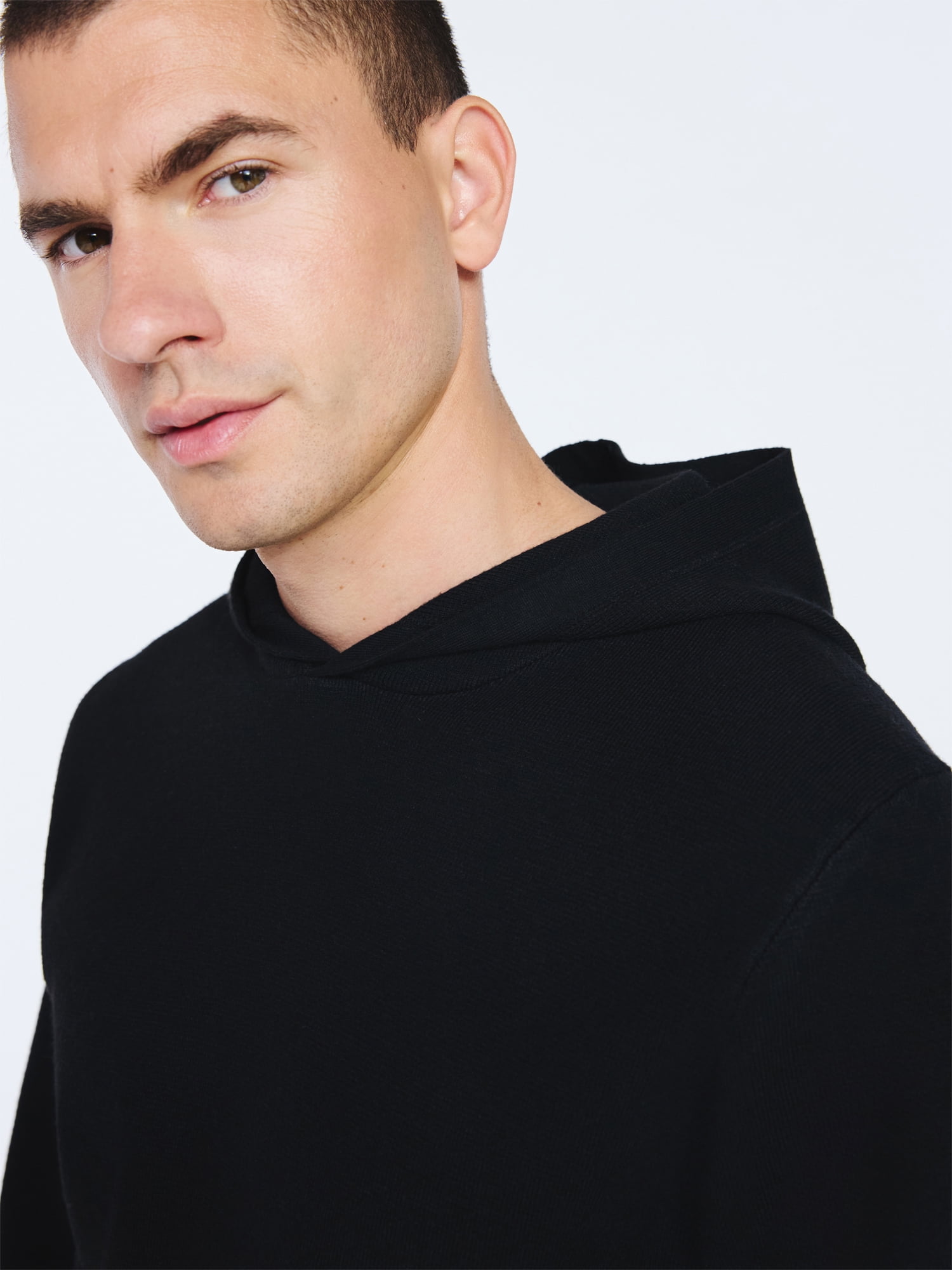 Free Assembly Men's Long Sleeve Pullover Hoodie, Sizes S-3XL