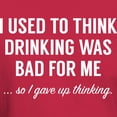 thumbnail image 3 of CafePress - I Gave Up Thinking Dark T Shirt - Men's Classic Graphic Cotton T-Shirt, 3 of 4