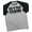 T-Shirt Heather Grey, variant on GYMISH RAGLAN GYMISH 3 Workout Gym T-Shirt – Funny Gym Shirt for Men, Fitness & Bodybuilding Tee, Weightlifting Apparel