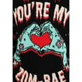 thumbnail image 2 of You're My Zom-Bae Valentines Day Sweater for Adults, 2 of 9