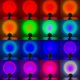 thumbnail image 3 of Proyector de luz Led roja arcoíris con USB, lámpara de escritorio con proyección de Sol para dormitorio, Bar, cafetería, decoración de pared, iluminación, 3 of 4