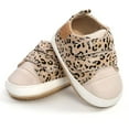thumbnail image 4 of SOFMUO Unisex Baby Boys Girls Leather Sneakers Infant Moccasins Toddler Shoes (Leopard,0-6 Month), 4 of 5