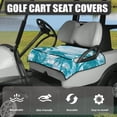 thumbnail image 3 of Whosucclay Palm Tree Stripe Seat Cushions, Comfort Breathable Thickened Golf Cart Seat Blanket for EZGO Yamaha Club Car, 52.36" x 32.28", 3 of 7