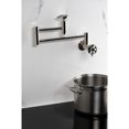 thumbnail image 4 of Kingston Brass KS8106RX Belknap Wall Mount Pot Filler Faucet, Polished Nickel, 4 of 7