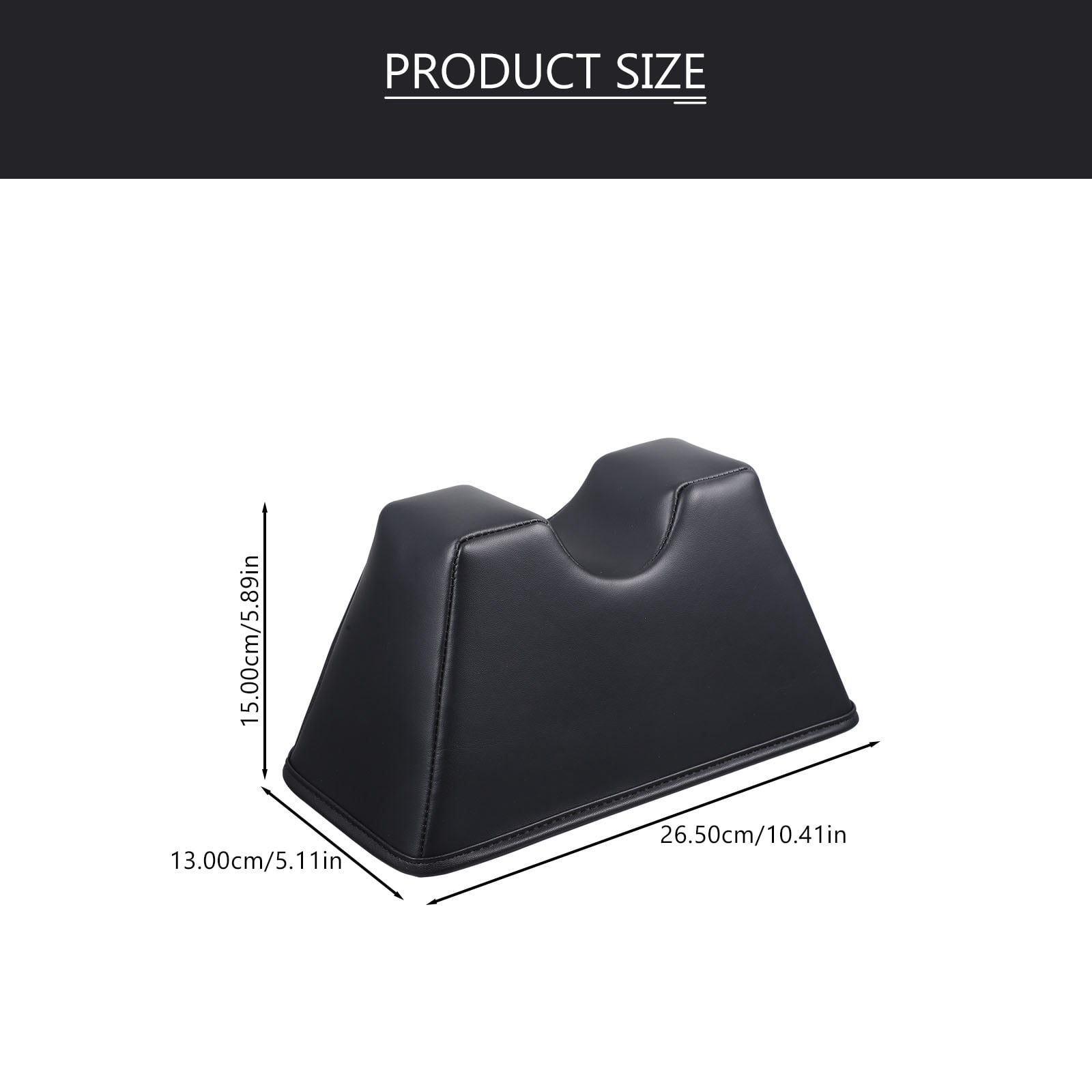 OUNONA Black Guitar Neck Cradle Rest Support for Guitar Maintenance, Repair and Setup - Neck Rest Stand 1 Set