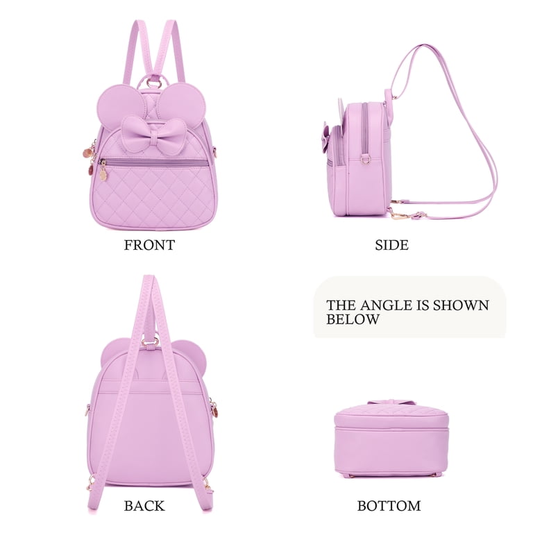 KL928 Bowknot Polka Dot Cute Mini Backpack Small Daypacks  display picture 2