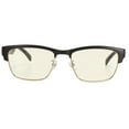 thumbnail image 4 of Lunettes Intelligentes, Lunettes Bluetooth Intelligentes Conduction Osseuse Musique Double Haut-Parleurs Stéréo Appels HD Transmission Sonore Directionnelle Réduction de Bruit pour Hommes pour Extérieur B Argent, 4 of 7