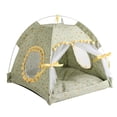 thumbnail image 2 of Casa de tienda para gatos, casa de tienda para gatos, tienda semi para gatos, nido, tienda para mascotas, cama hecha a mano con cuidado, 2 of 8