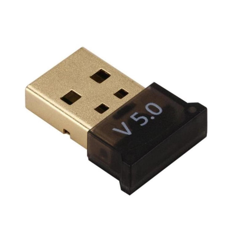 Adaptador Bluetooth 5.0 Para PC - Conector USB Para Auriculares, Altavoces, Teclados, Ratones; Compatible Con Windows 10/7