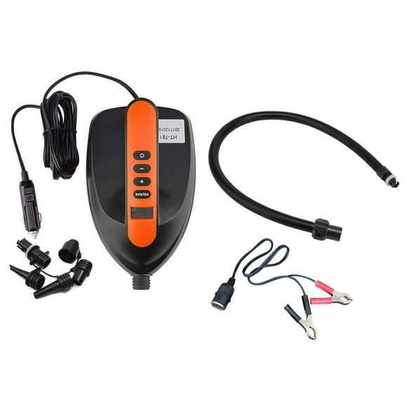16PSI Electric Air Pump 12 Filling, Intelligent Inflation for Inflatable Boat And paddle Board