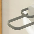 thumbnail image 3 of EIMELI Foldable Hanger Storage Rack Multifunctional Durable Material for Laundry Room Balcony Bathroom, 3 of 10