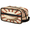 Multicolor 2, variant on Black and White Sugar Skull Travel Toiletry Bag Makeup Bag for Women Men, Gothic Skull Cosmetic Pouch Travel Accessories