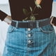thumbnail image 1 of CRILSTYLEO Cinturón Elástico Invisible Negro Para Mujer Cinturón Ajustable Para Jeans Y, 1 of 8