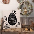 thumbnail image 2 of Cheapark Easter Day Linen Pillowcase for Home Decoration 18x18 Inches, 2 of 6