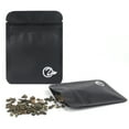 thumbnail image 4 of OZCHIN 3"X 4" Black Mylar Bags, 100-Pack, Reusable Airtight Ziplock Aluminum Foil Bags for Food Storage Coffee, Tea, Snacks, Nuts – Reusable Ziplock Aluminum Foil Bags, 4 of 5