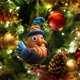 thumbnail image 1 of Cute Rooster Car Pendant Home Tree Decoration Christmas Tree Ornament Home Decor, 1 of 5