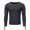 Grey, variant on Vedolay Pullover Sweaters for Men Solid Pullover Long Sleeve Plush Tops Sweater White,L