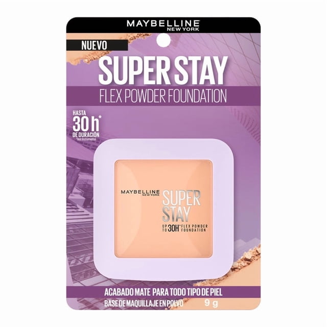 Base en Polvo Maybelline Superstay Flex Powder 120 CB de 9g