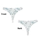 thumbnail image 3 of Balery Dragonfly Tangas de Algodón para Mujer con Estampado – Ropa Interior Sexy, Transpirable, G-string-XX-Large, 3 of 6