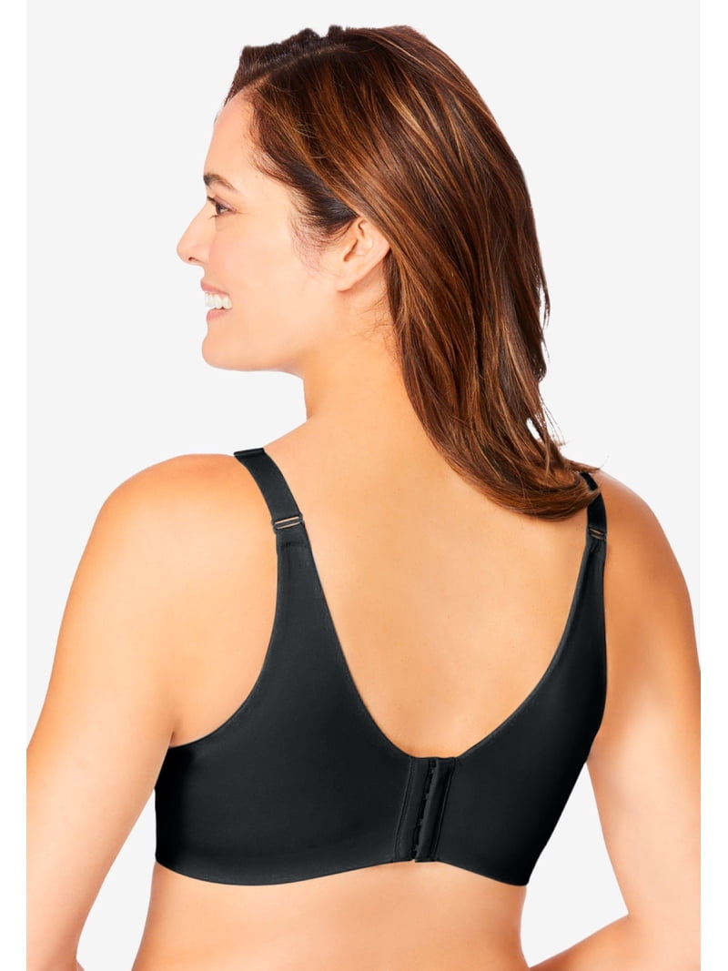 Catherines Women's Plus Size Wireless Back Smoothing Bra - Walmart.com