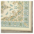 thumbnail image 4 of TiaGOC Alfombras Oriental Traditional 2x10 Non-Skid (Non-Slip) Low Profile Pile Rubber Backing Indoor Runner Rugs (Blue Beige, 2' x 10'), 4 of 8