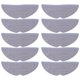 thumbnail image 1 of 10 Piezas de Almohadillas de Tela para Fregona de Repuesto para   S7 T7S T7 Plus Piezas de Aspiradora Almohadilla Suave de Microfibra, 1 of 1
