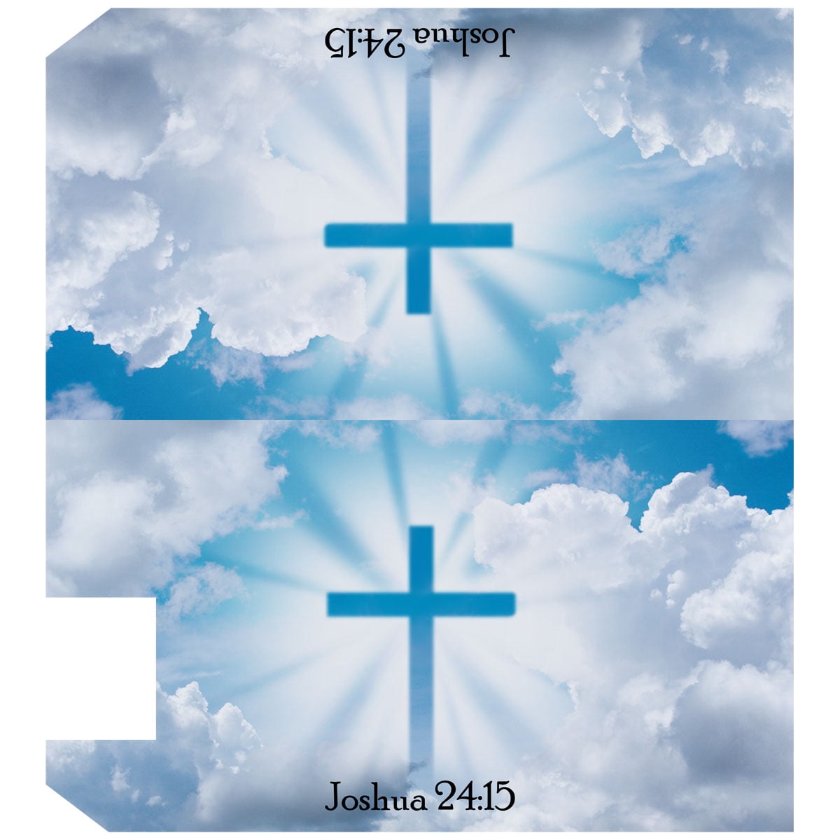VWAQ Christian Mailbox Covers Magnetic Religious Home Decor - 20.5"H X 18.25"W MBM53