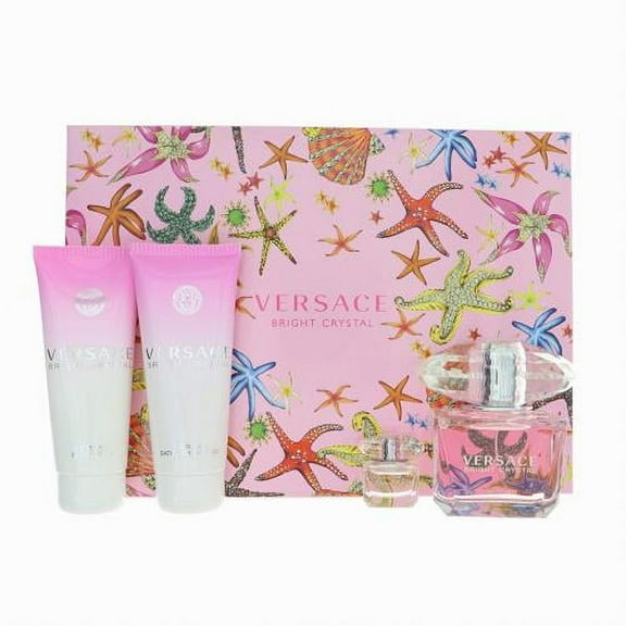 Versace Ladies Bright Crystal Gift Set Fragrances 8011003873357