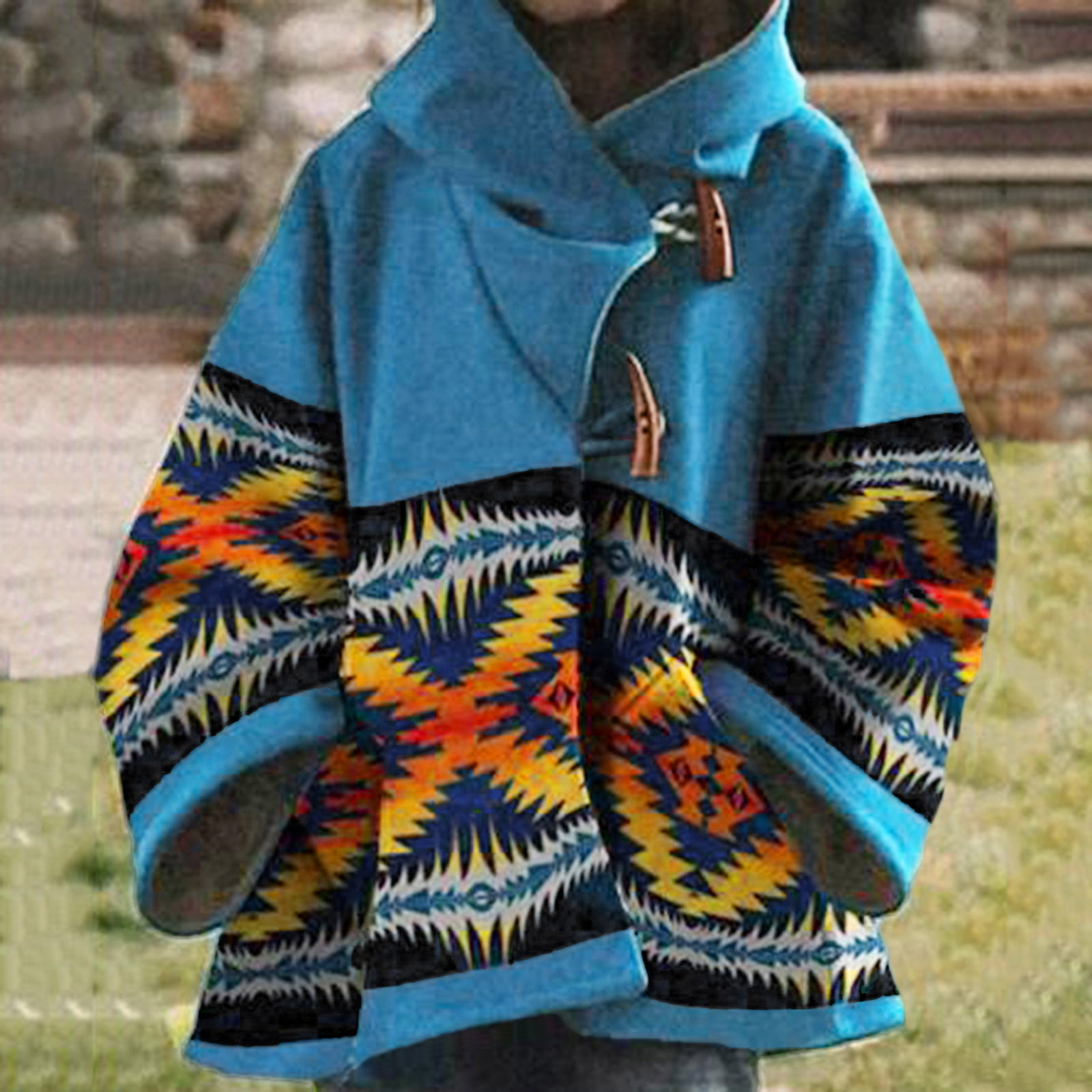 Cardigan Femme Automne/Hiver - Tricot Léger, Ample Avec Capuche, Ouvert Devant