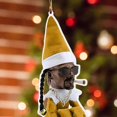 thumbnail image 2 of Colgante JShteea Snoop On The Stoop muñecos de elfo para niños y adultos, 2 of 6