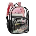 thumbnail image 3 of Iauyy Clear Backpack Heavy Duty PVC Transparent Backpack for College Workplace, Gradual Color Transition, 3 of 8
