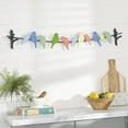 thumbnail image 2 of DecMode Multi Colored Metal Indoor Outdoor Bird Wall Decor, 2 of 9