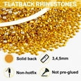 30200Pcs Gold Flatback Rhinestones with b7000 Jewelry Glue Fix for
