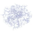 thumbnail image 4 of 100 ventosas resistentes para mesas de vidrio, ganchos de ventosa resistentes para colgar, soportes de ventosa de plástico transparente para ventanas., 4 of 8