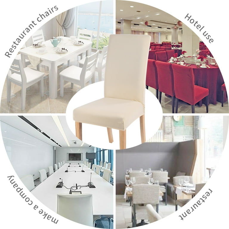 SearchI Dining Room Chair Covers Slipcovers Spandex Fabric Fit