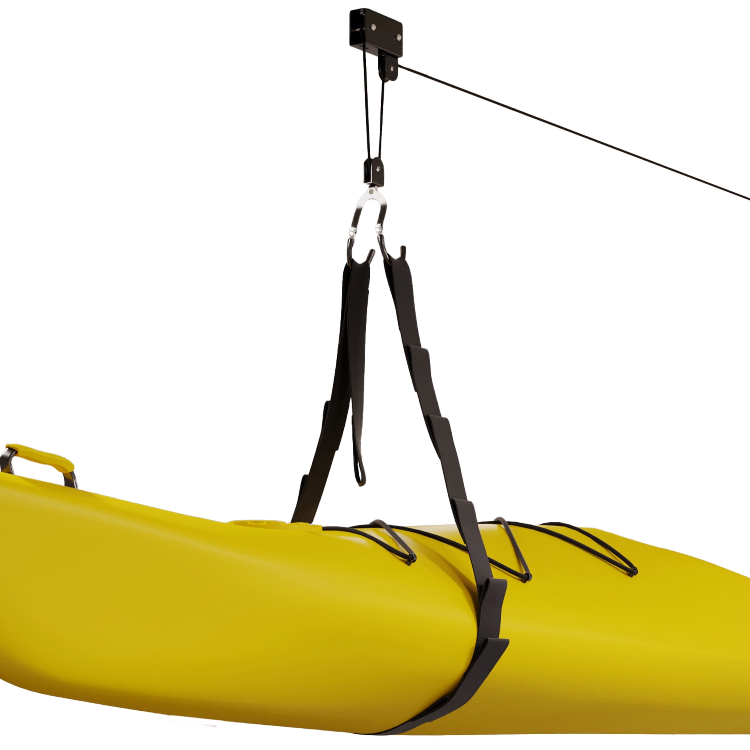 RAD Sportz Overhead Kayak Hoist Pulley System for up to 12-Foot Ceilings with 2 Hangers