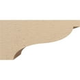 thumbnail image 3 of 10"W x 20"D x 10"H Wide Garner Rough Cedar Woodgrain TimberThane Corbel, Primed Tan, 3 of 6