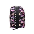 thumbnail image 4 of Bolsa De Cosméticos Portátil Y Adecuada Para Viajes, Patrón De Cruce De Animales, Bolsa De Maquillaje Con Cremallera, Bolsa De Lápiz, Cartera, 4 of 5
